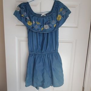 Off the Shoulder Romper